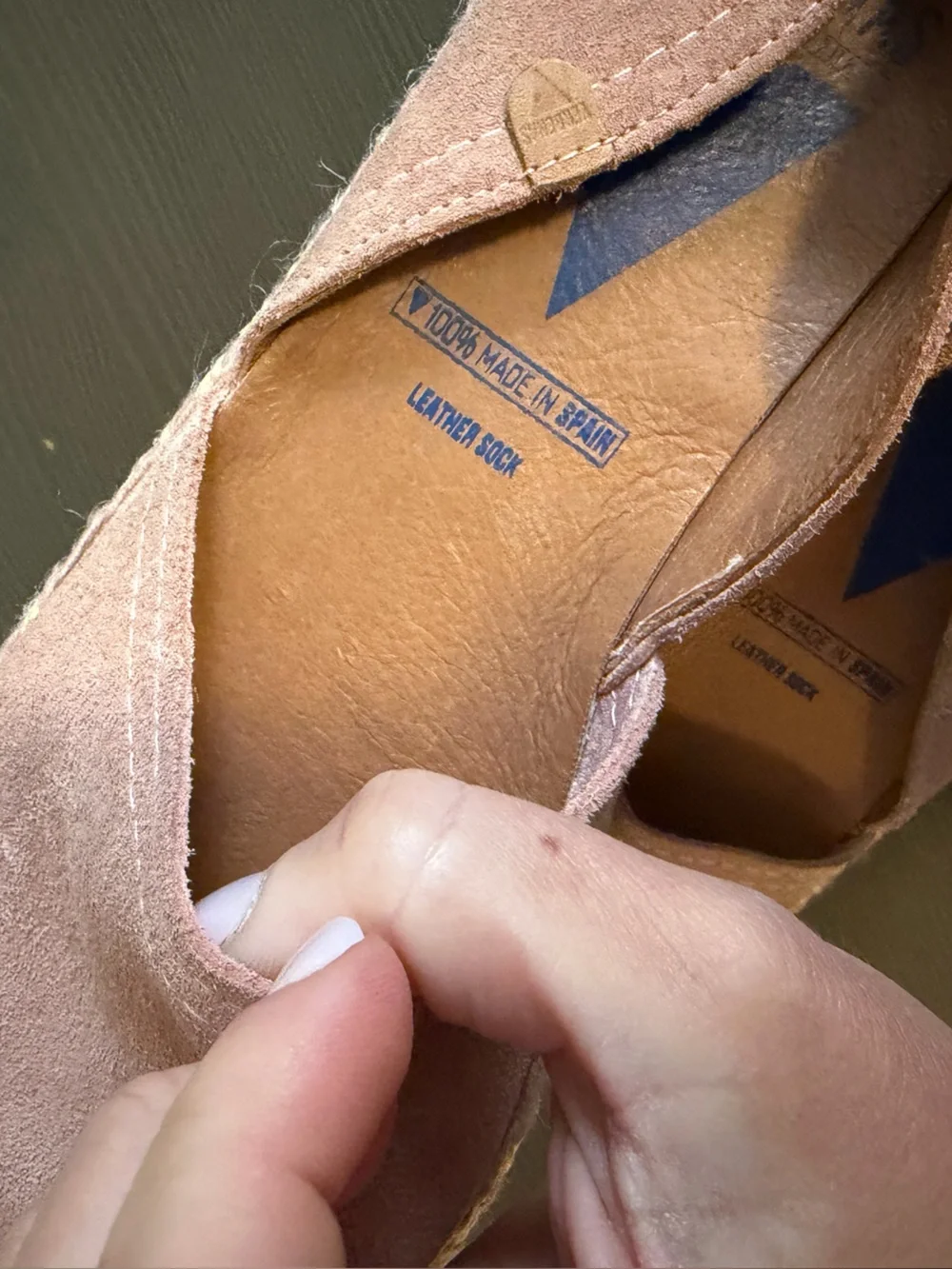 Verbenas Pink Carmen Suede Espadrilles
